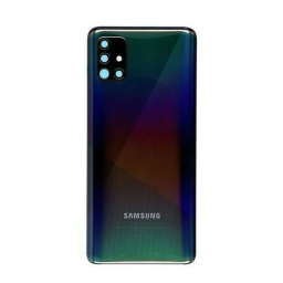 TAPA TRASERA PARA SAMSUNG A515 (NEGRO) (CLENS)