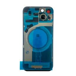 TAPA TRASERA IPHONE 14 (NEGRO) (SLENS)