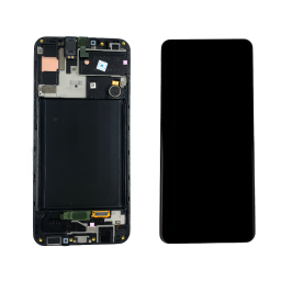 DISPLAY A307/A30S (NEGRO) (C/MARCO) (OLED)