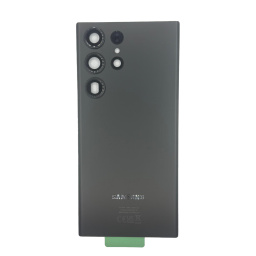 TAPA TRASERA S22 ULTRA 5GS908 (NEGRO) (CLENS)